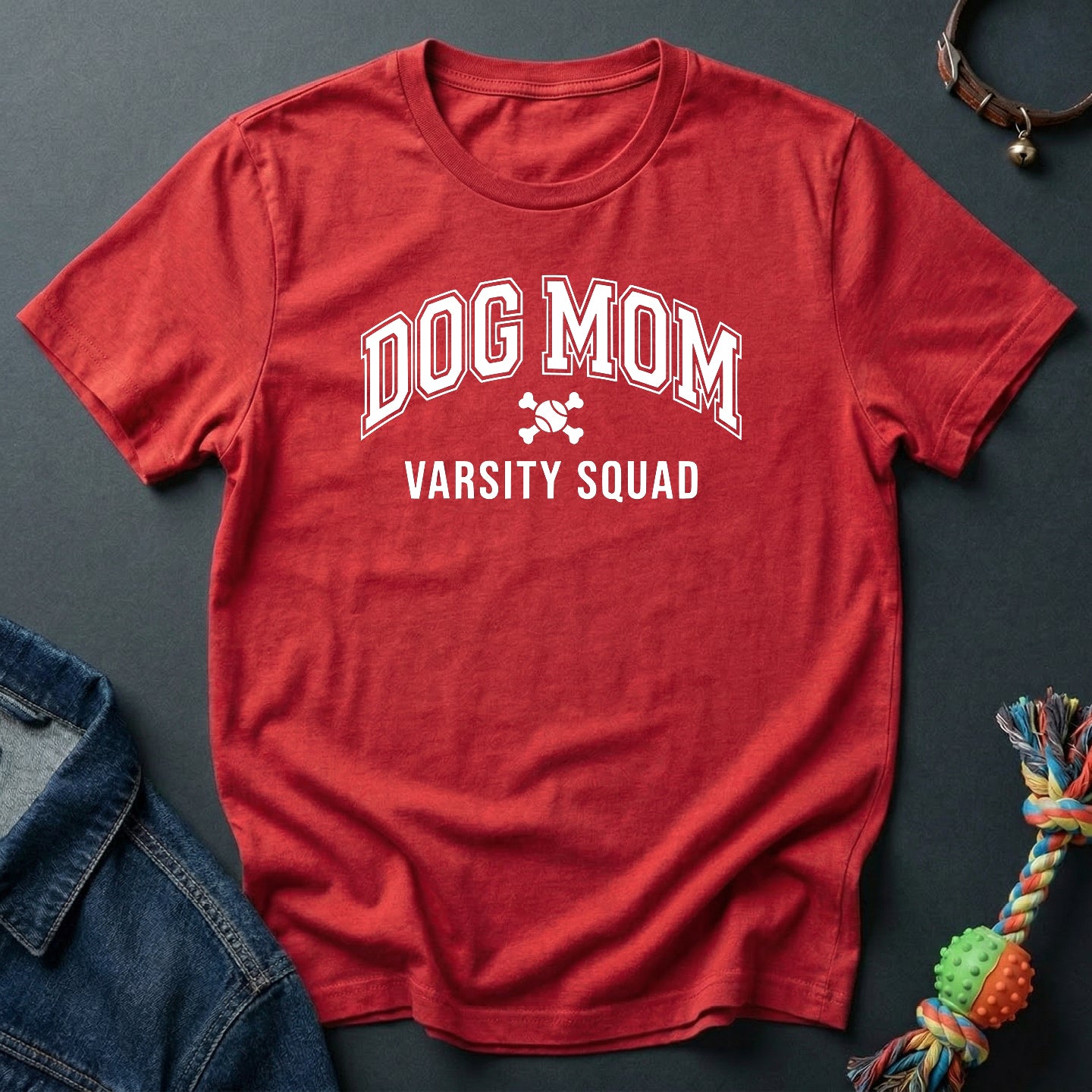 Dog Mom Varsity Squad