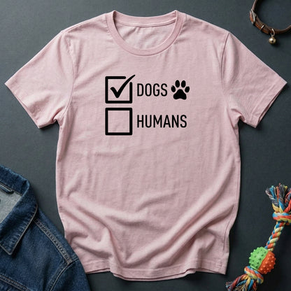 Dogs over humans