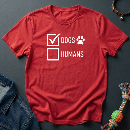 Dogs over humans