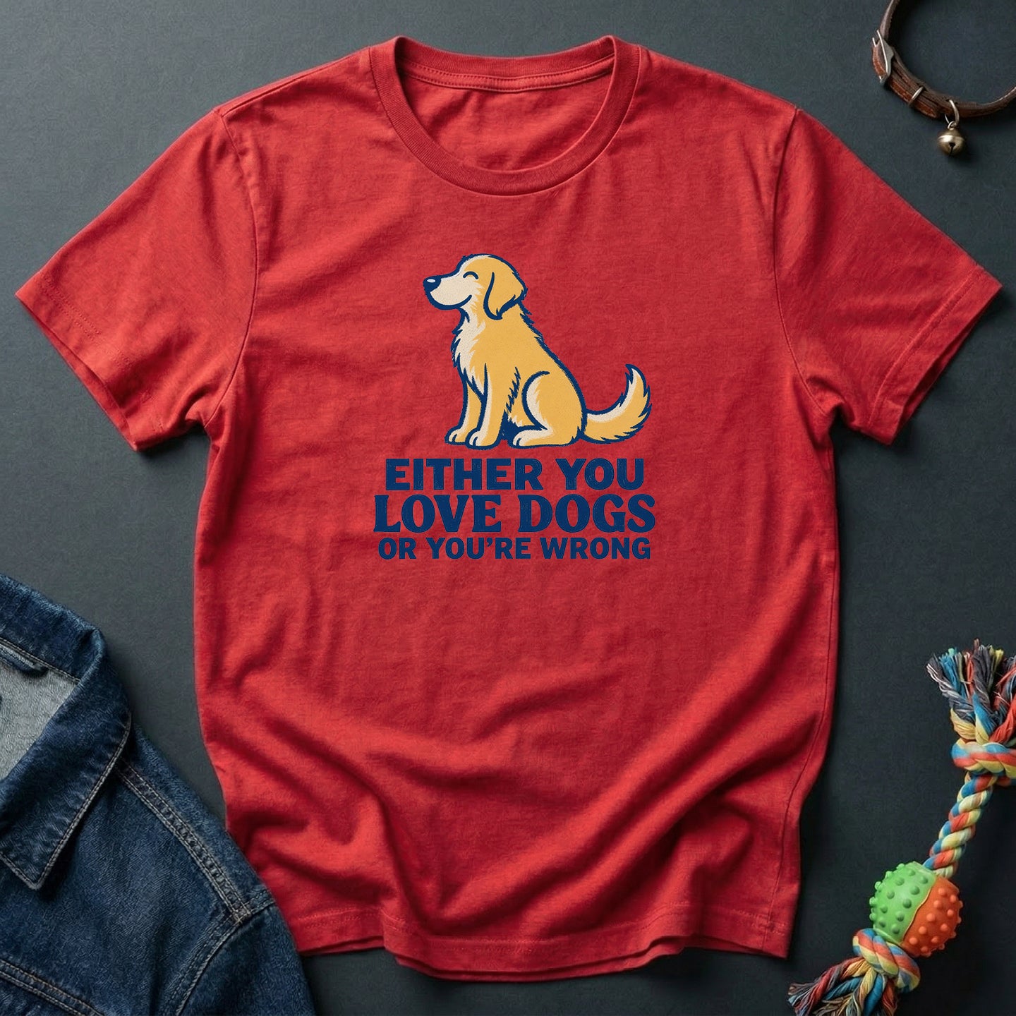 Either you love dogs or you're wrong