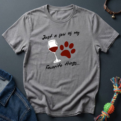 Favorite Things-Wine and Paws