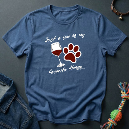 Favorite Things-Wine and Paws