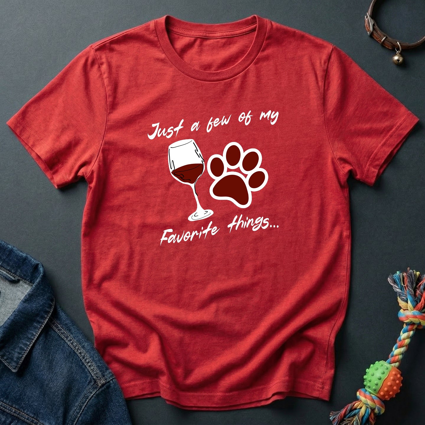 Favorite Things-Wine and Paws