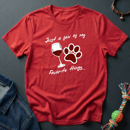 Favorite Things-Wine and Paws