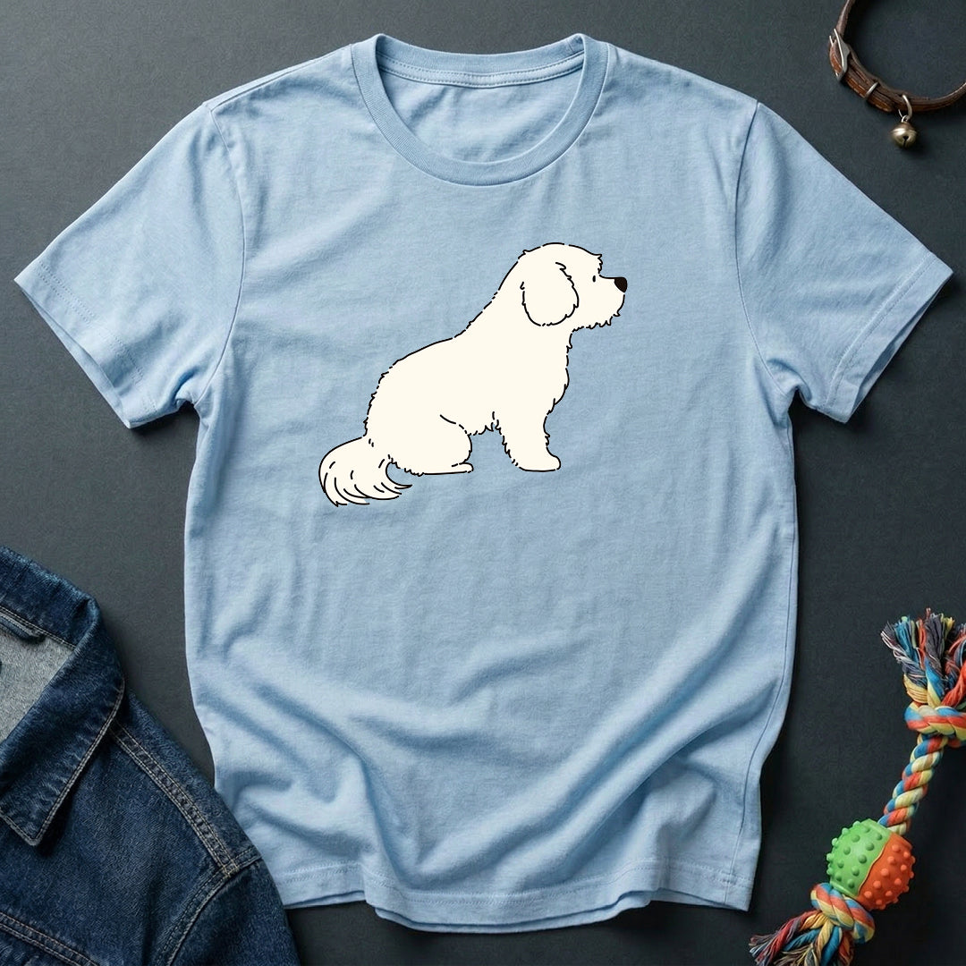 Fluffy White Dog