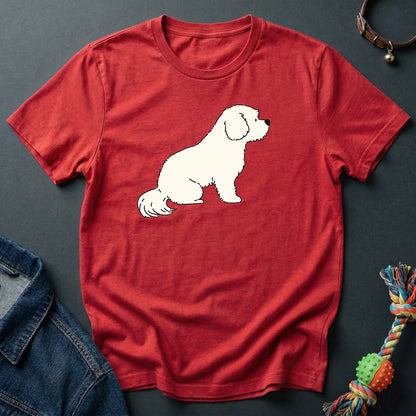 Fluffy White Dog