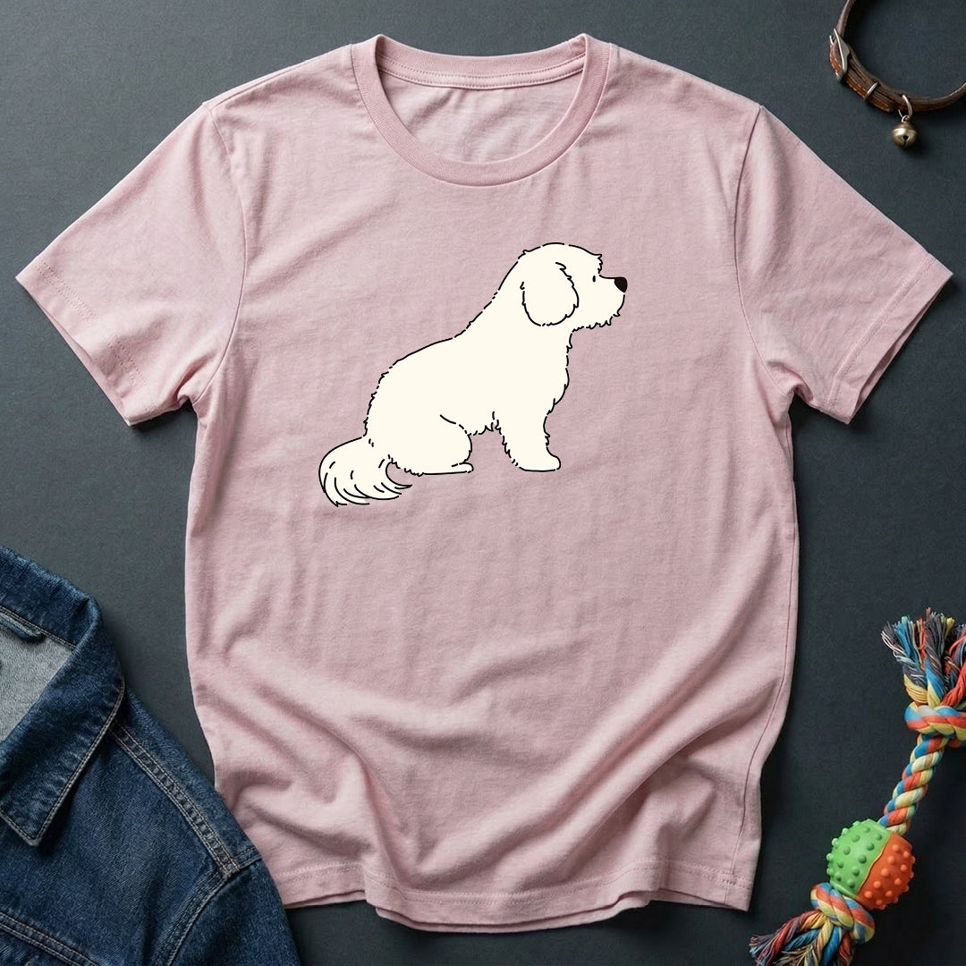 Fluffy White Dog