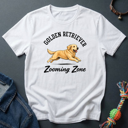 Golden Retriever Zooming Zone