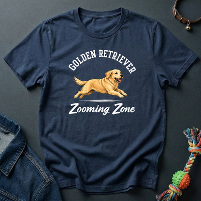 Golden Retriever Zooming Zone