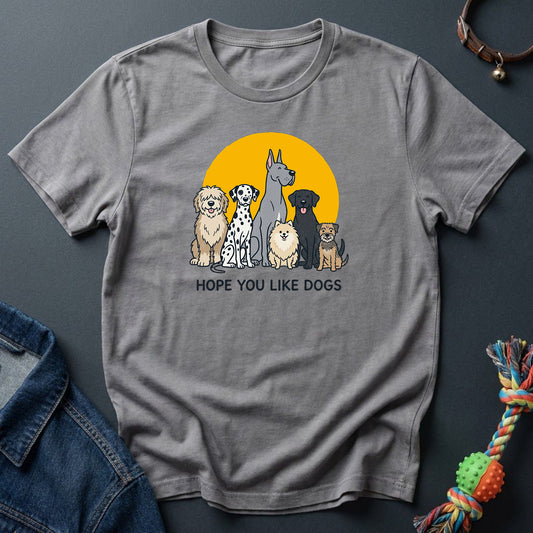 Hope you like dogs