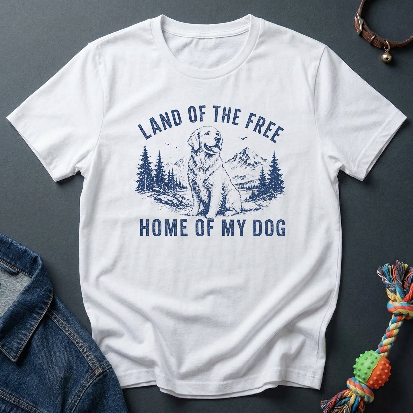 Land of Free. Home of my Dog