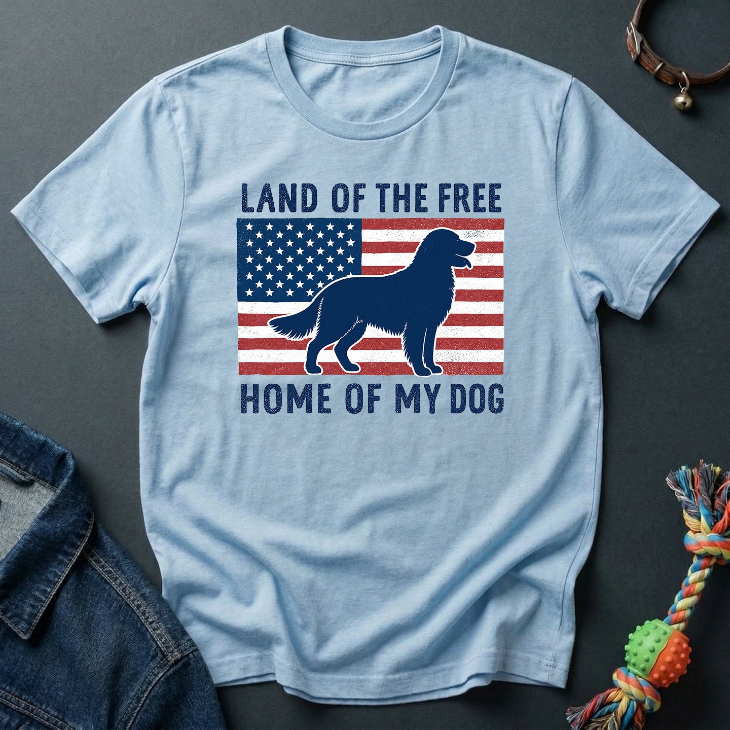 Land of Free. Home of my Dog