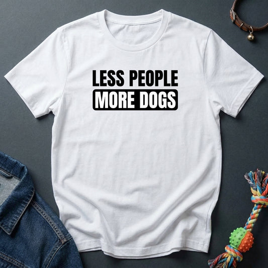 Less people More dogs