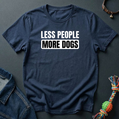 Less people More dogs