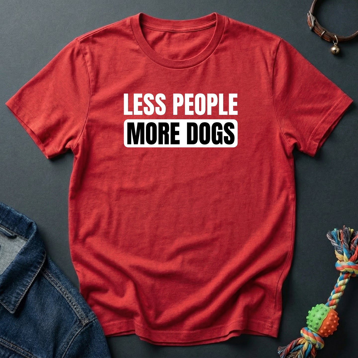 Less people More dogs