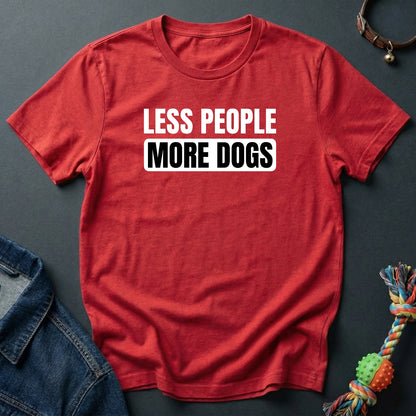 Less people More dogs