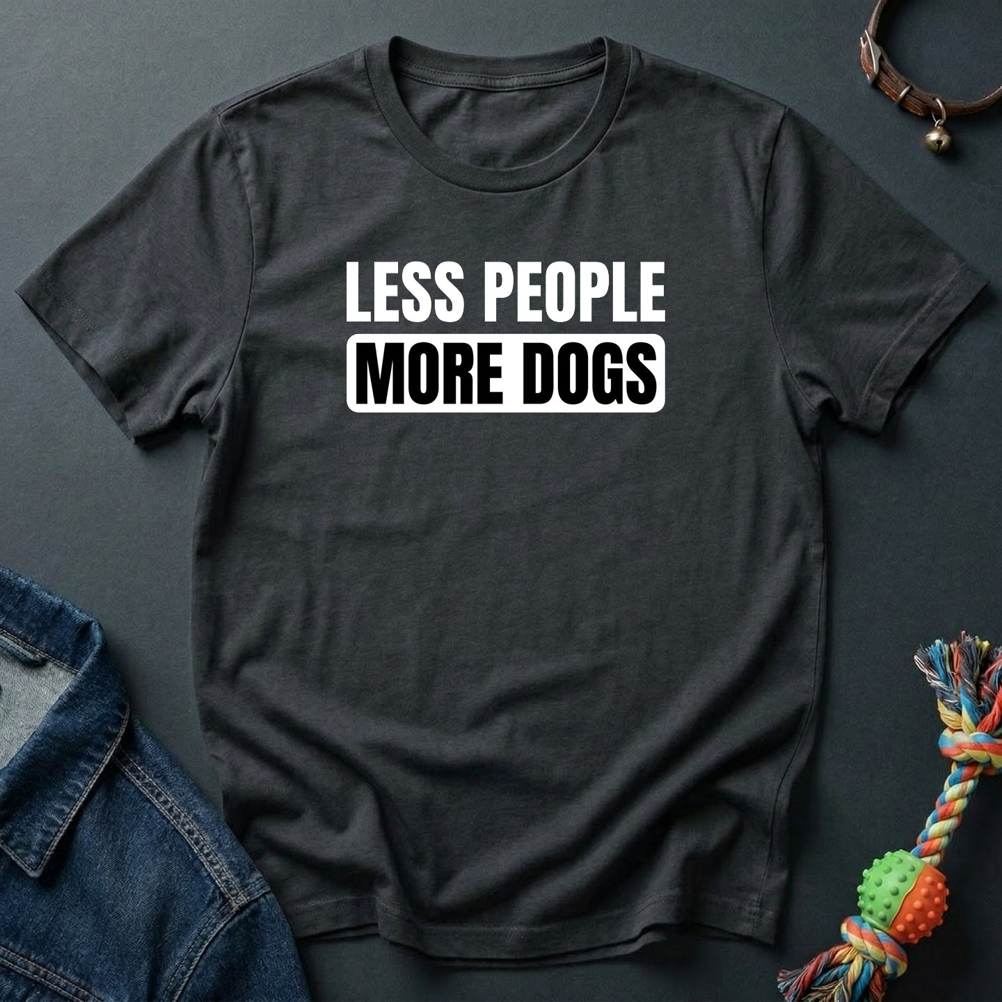 Less people More dogs