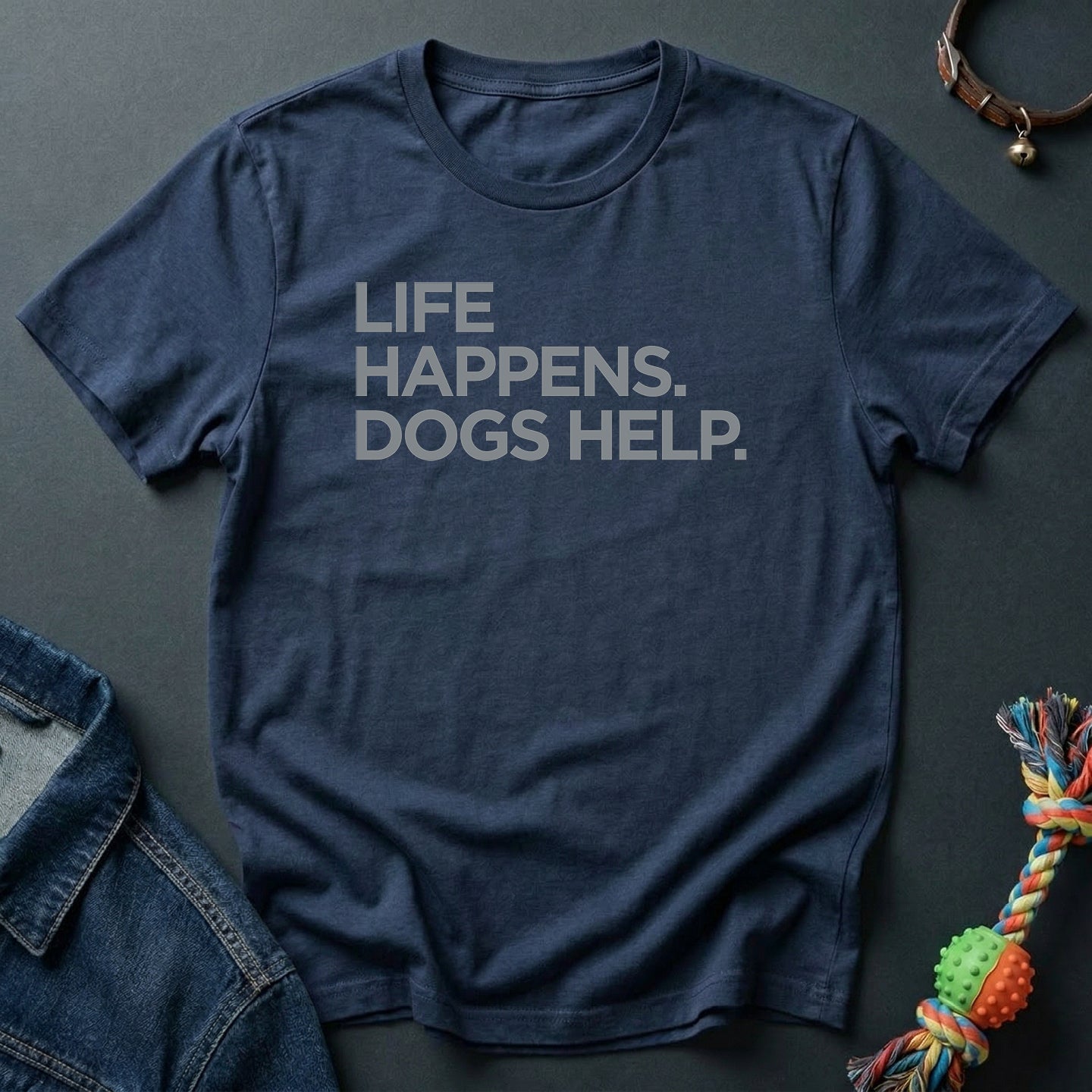 Life happens. Dogs help