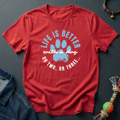 Life is Better with a Dog or Two
