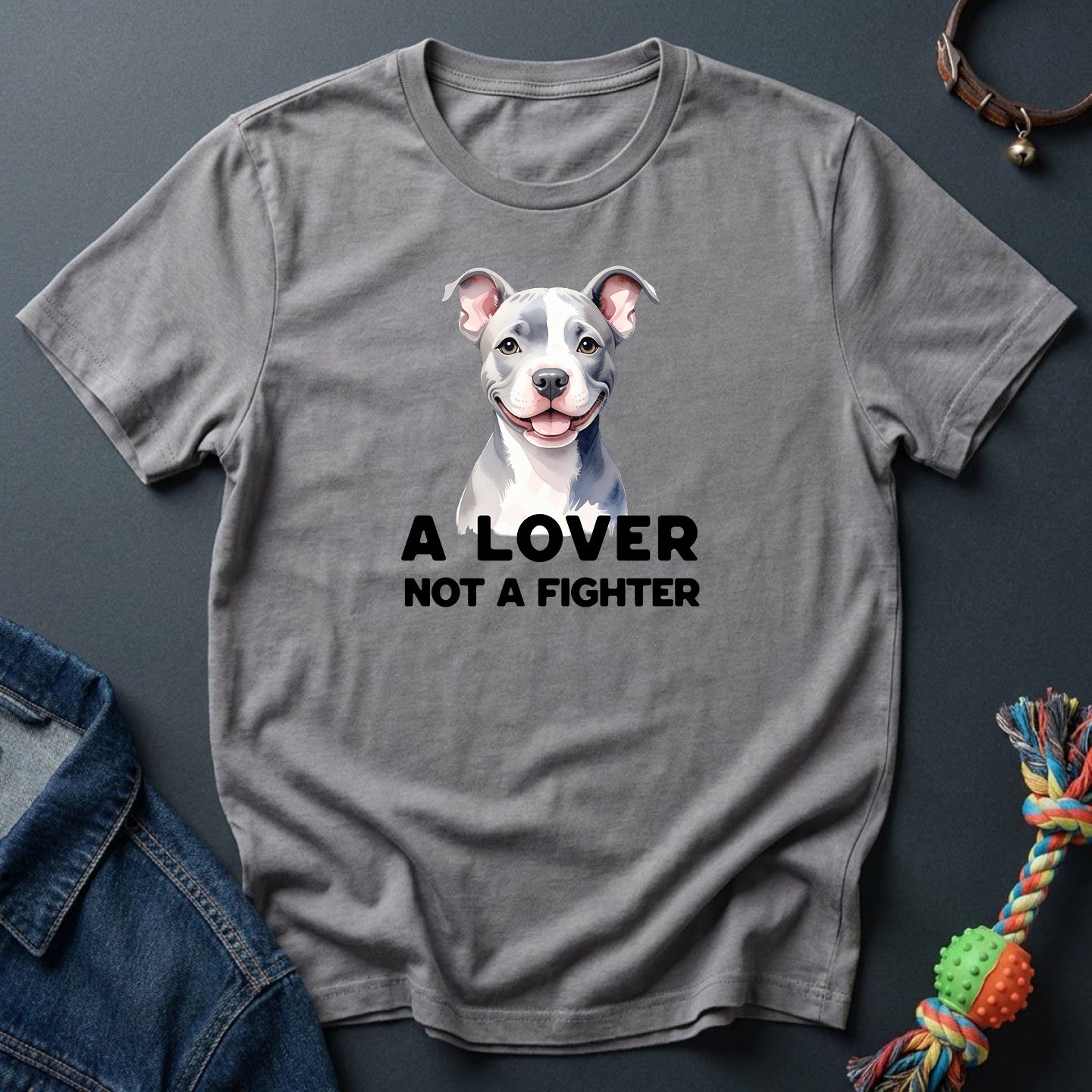 Pitbull is a lover