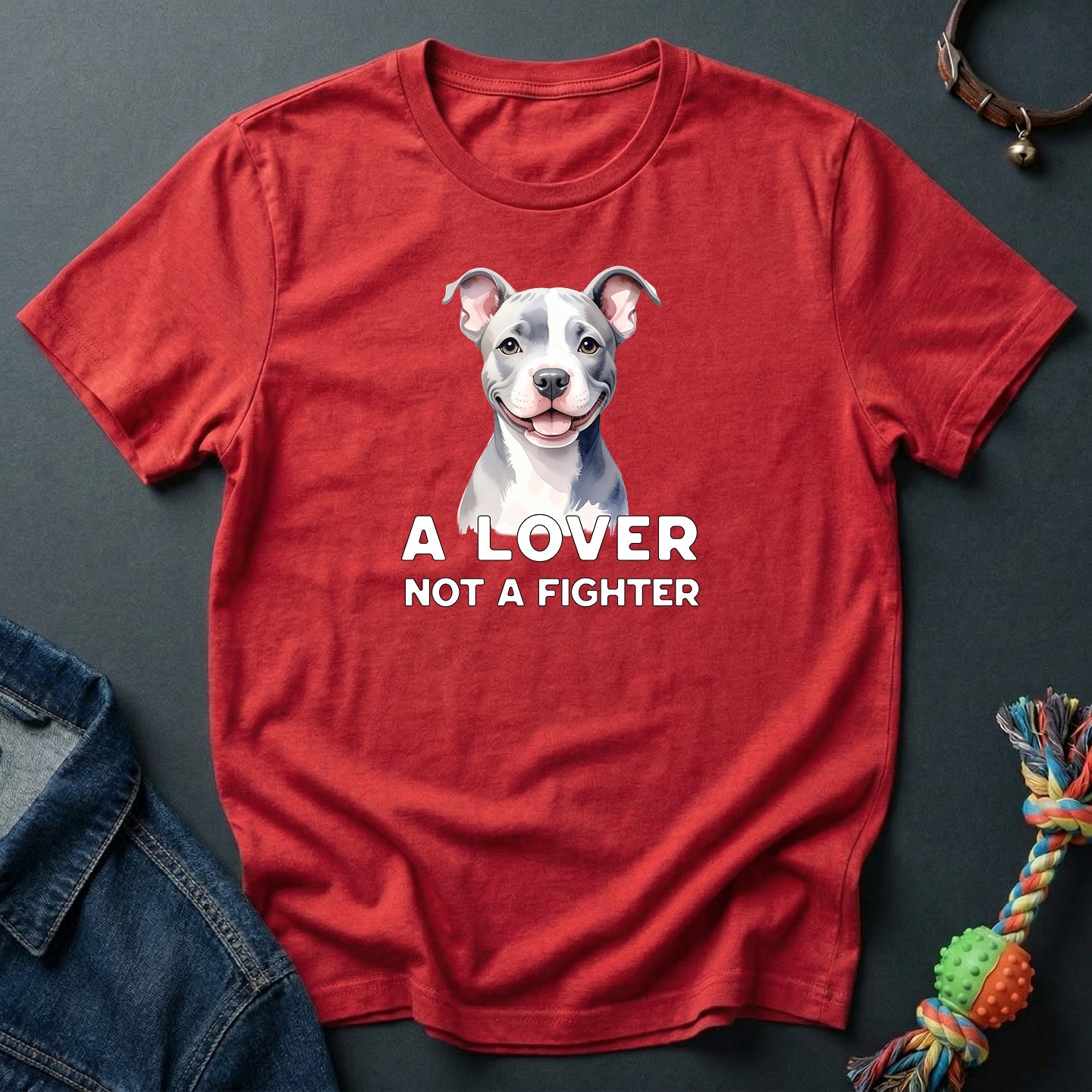 Pitbull is a lover
