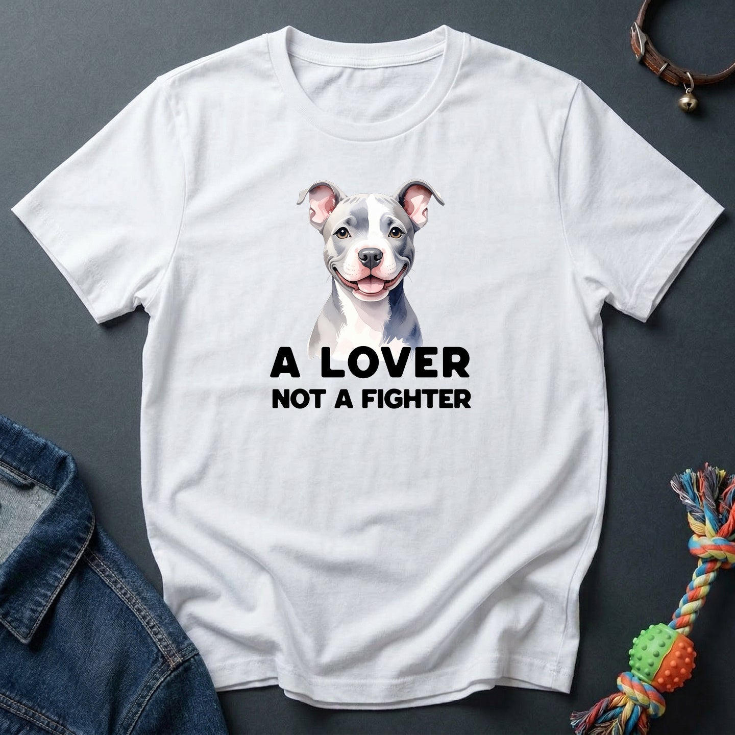 Pitbull is a lover