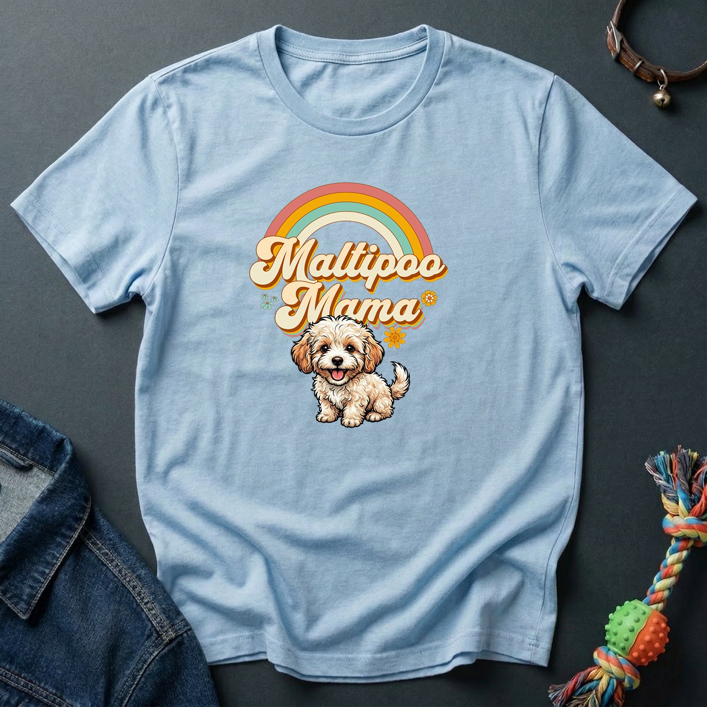 Maltipoo Mama Rainbow
