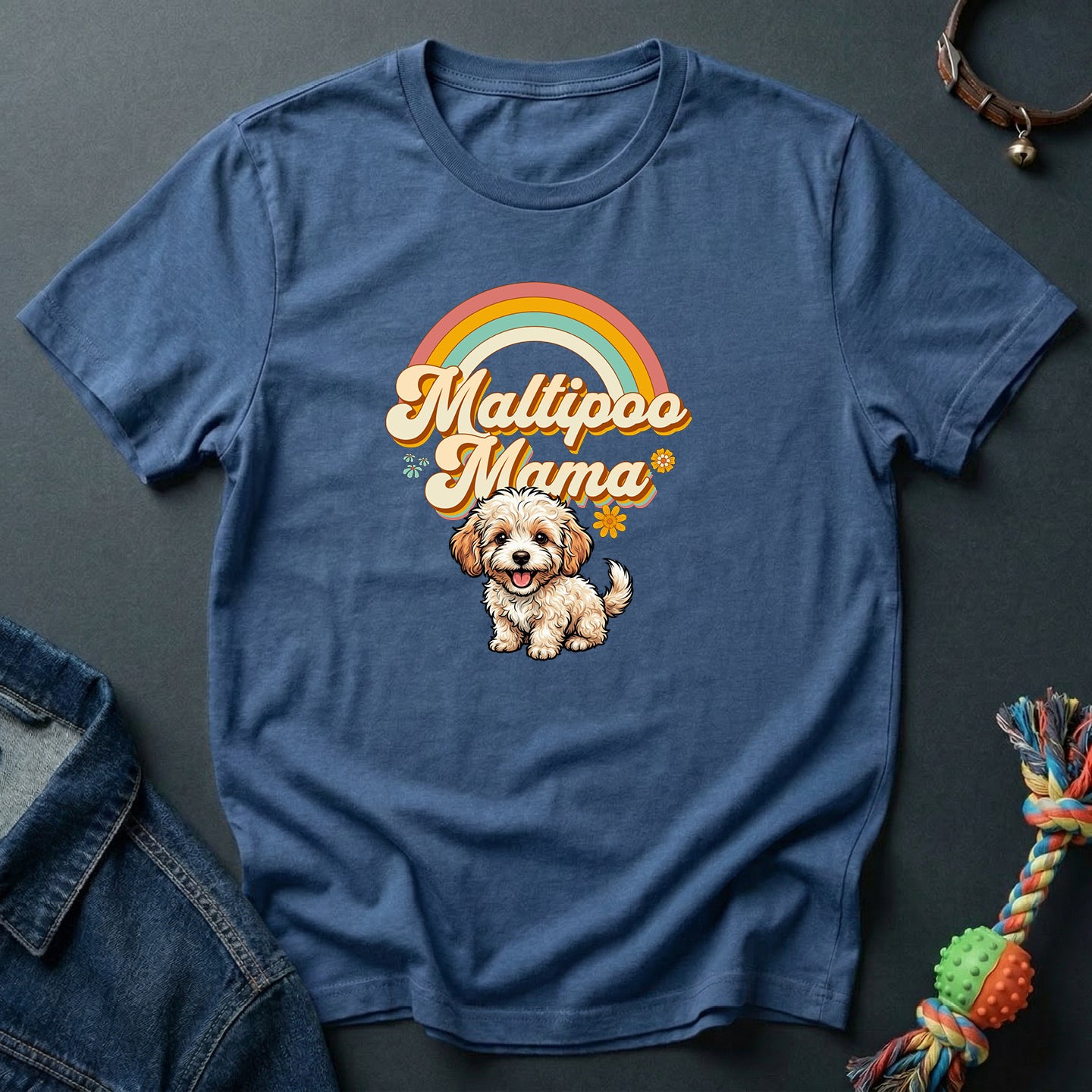 Maltipoo Mama Rainbow