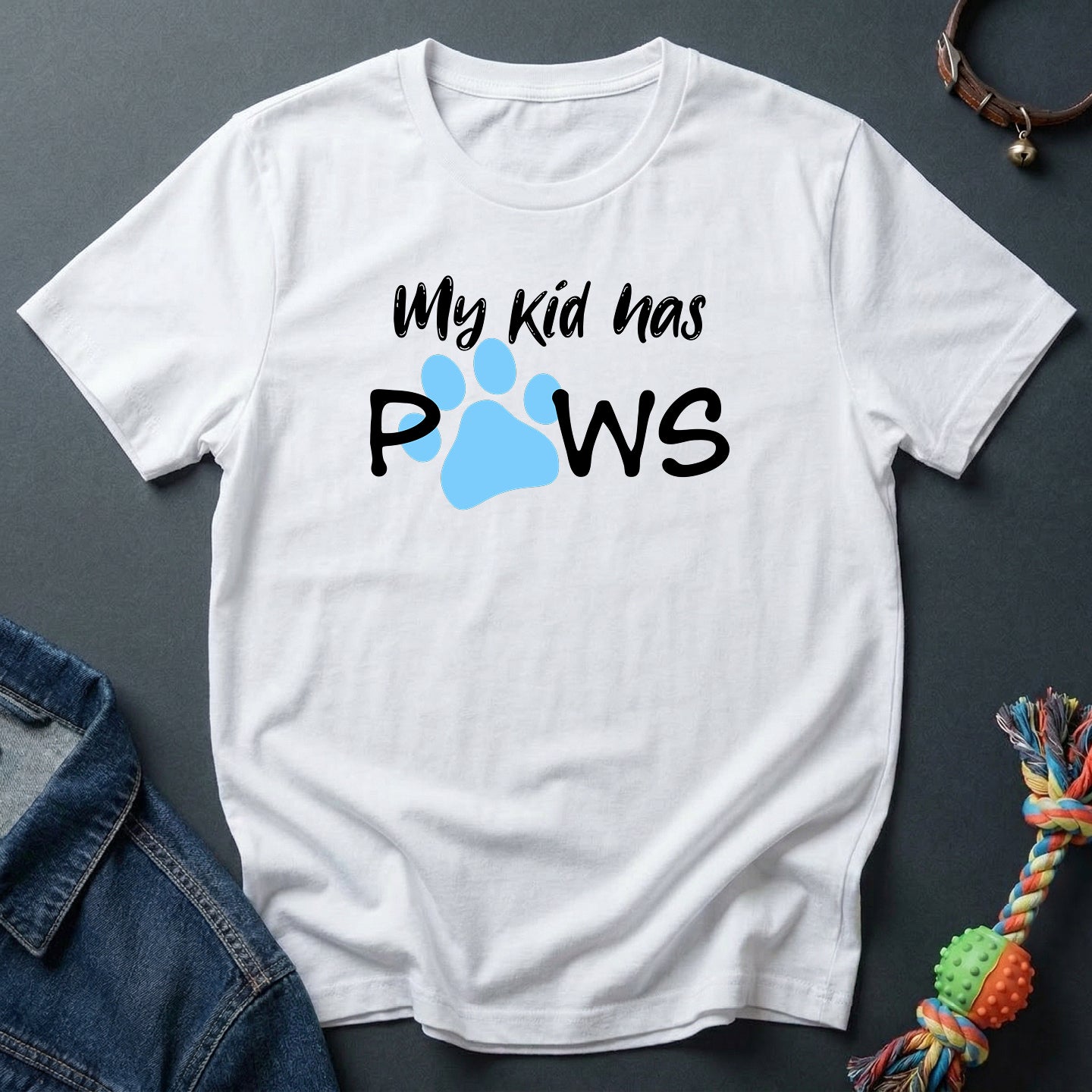 My kid has paws