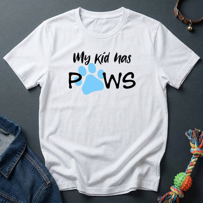 My kid has paws