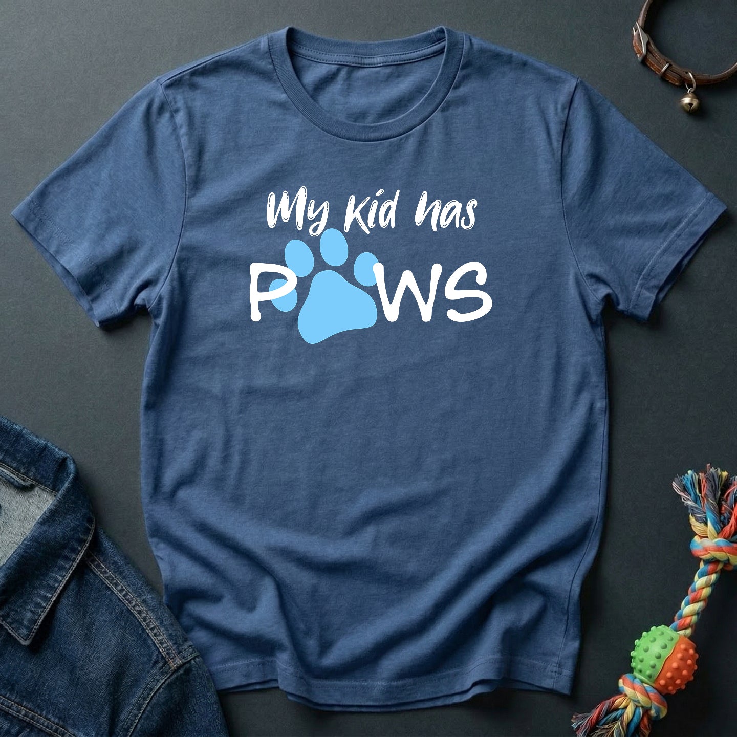 My kid has paws