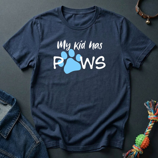 My kid has paws