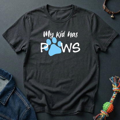 My kid has paws