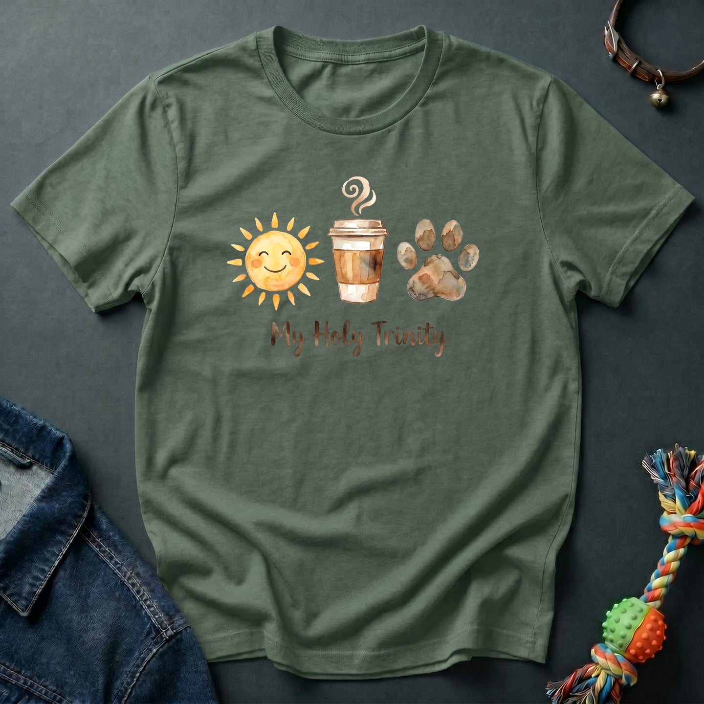 Sun Coffee Paw. My Trinity