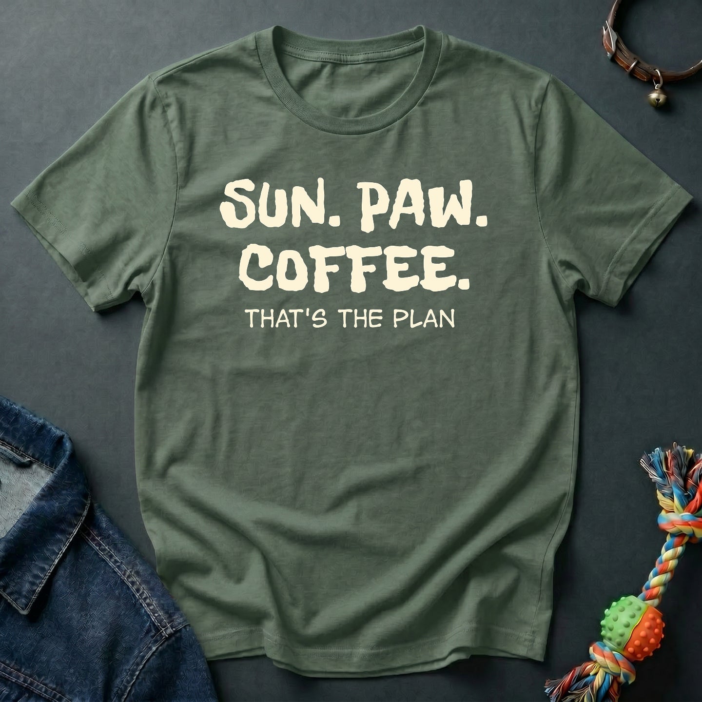 Sun. Paw. Coffee.