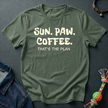 Sun. Paw. Coffee.